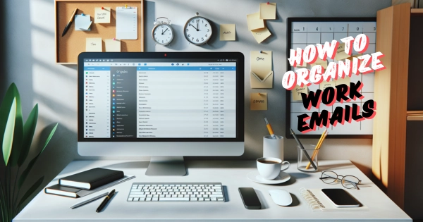 How to Organize Work Emails and Boost Productivity